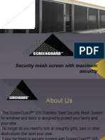 Screen Guard - Security Mesh Screen Door