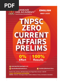 Zero TNPSC Current Affairs Prelims: Effort Results
