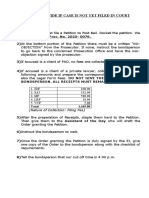 Cash Bail Guide If Case Is Not Yet Filed in Court