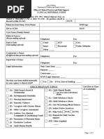 Office of Clinical Practice and Field Support: (Person Making Referral)