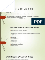 Session 7b - Guinée - L'Eau en Guinée