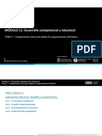 Apuntes Módulo 8 - Tema 2 - Competencias Clave para Dirigir Las Organizaciones Del Futuro