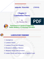 Lamination Theory: CL 630 Composite Materials (3 0 0 6)