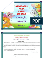 Atividade para Casa Educação Infantil 2 PDF