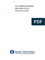 Laporan Perekonomian Provinsi Aceh Agustus 2020 PDF