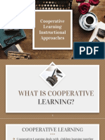 Cooperative Learning Instructional Approaches