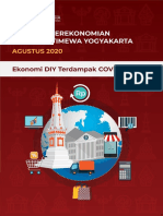 Laporan Perekonomian Provinsi DI Yogyakarta Agustus 2020