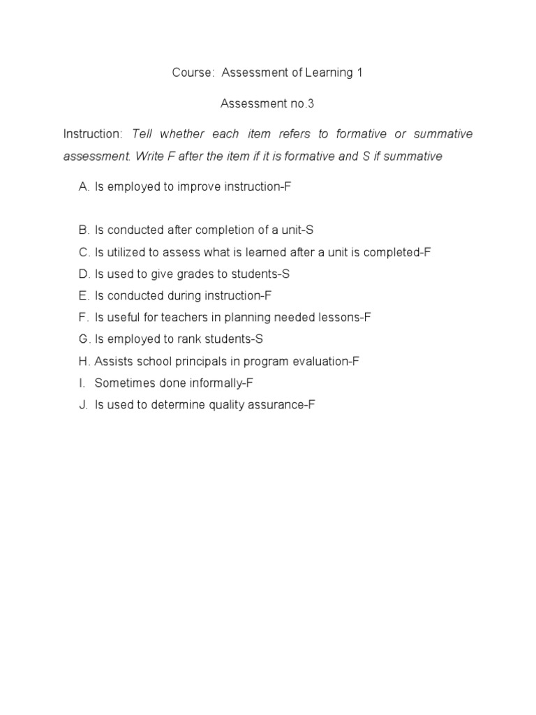 Assessment No.3 PDF | PDF