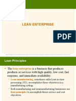 Lecture 10 Lean Enterprise