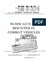 TM 9-374 90-mm Gun M3 mounted in combat vehicles 09-1944