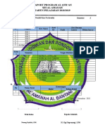 Raport Program Al-Qur An