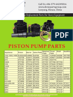 Piston Pump Parts: Your 1st Source of New Replacement Parts For Heavy Equipment