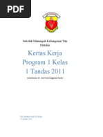 Kertas Kerja Penyelenggaraan Sekolah