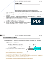 Phase Equilibrium - Fundamentals