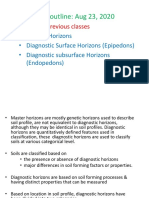 Diagnostic Soil Horizons