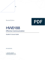 HW0188 Student Course Book 2020 - 220720 PDF