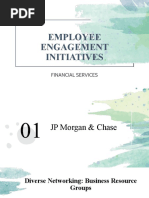 Employee Engagement Initiatives JP Morgan