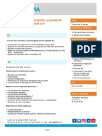 AFPMA - Mettre en Oeuvre La Norme ISO 9001 Version 2015 PDF