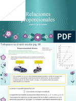 Relaciones Proporcionales