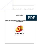 NDI-SE-AA-015 Directrices para La Ejecución de Levantamientos PDF