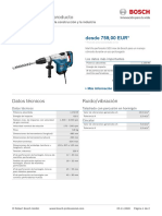 Rotomartillo - Gbh-5-40-Dce-Sheet