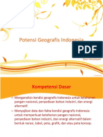 Potensi Geografi Indonesia