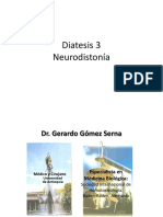 Diatesis 3 Neurodistonía