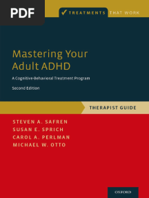 (Treatments That Work) Steven A. Safren, Susan E. Sprich, Carol A. Perlman, Michael W. Otto - Mastering Your Adult ADHD_ A Cognitive-Behavioral Treatment Program, Therapist Guide-OXFORD UNIVERSITY PRE