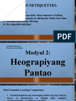 Heograpiyang Pantao - Module 2 Ap8