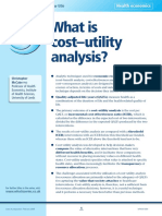 What Is Cost-Utility Analysis?: Supported by Sanofi-Aventis