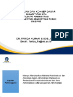 Materi 4 Filsafat Administrasi 2019