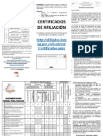 Folleto 1 - Instructivo Afiliaciones