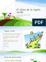 Clima de la región caribe: desde tropical a desértico en pocos km