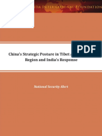 China's Strategic Posture in TAR