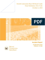 Full NTSB Report On 2018 Schoharie Limo Crash Released 11/5/20