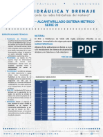 Tuberia de PVC Alcantarillado Sistema Metrico Serie20 PDF