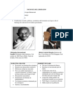 Gandhi y Mugabe