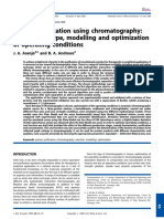 Protein Purification Using Chromatography: Selection of Type, Modelling and Optimization of Operating Conditions