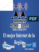 BASE INTERNET PARA LA VIDA SARDINATA NETWORKS