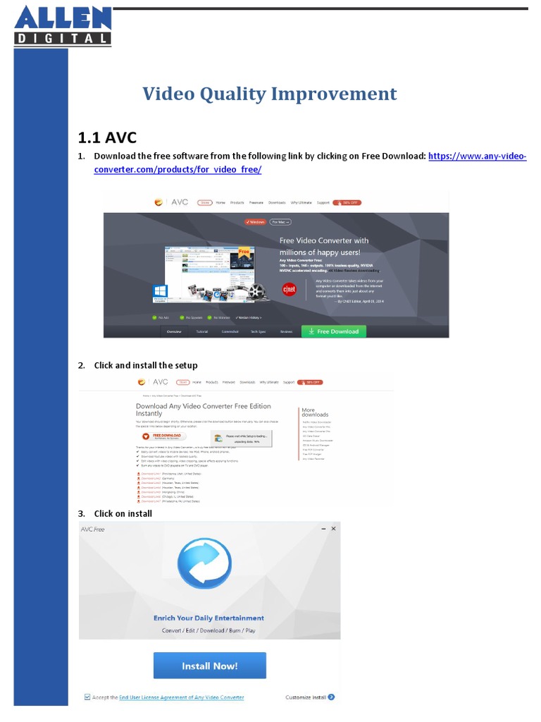 AVC and Handbrake Video Settings Guide | PDF | Codec | Video
