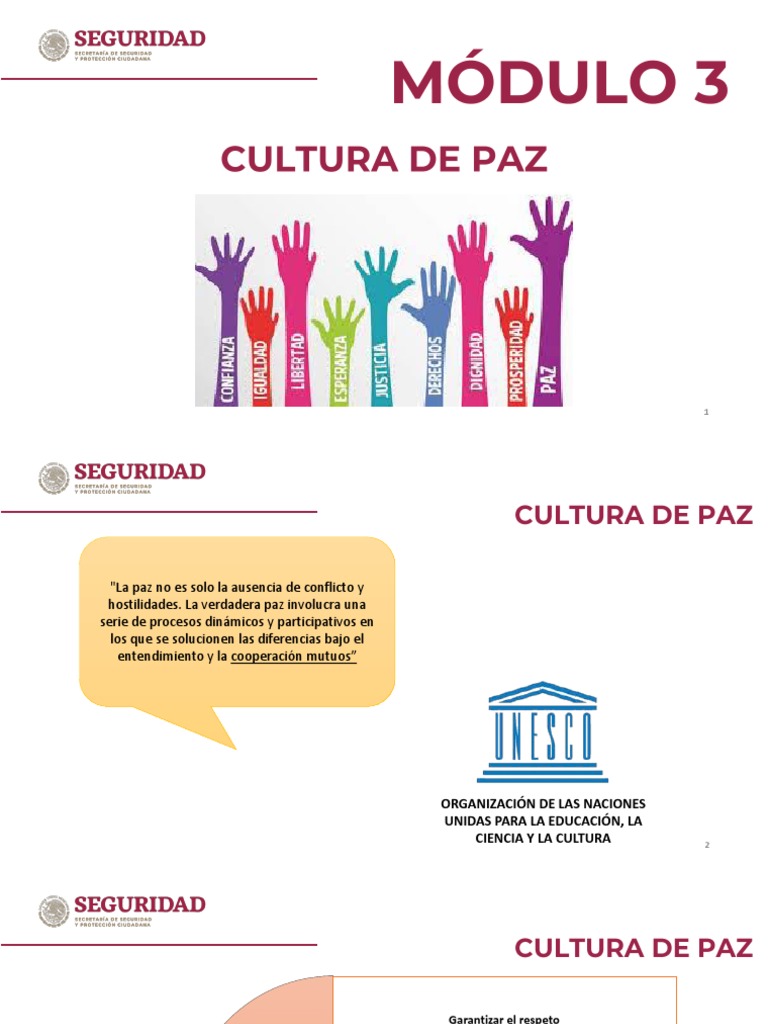 Promoviendo la Cultura de Paz | PDF | Mediación | Paz
