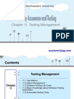 Chapter 11 Testing Management