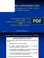 Diapositivas D. Parcelas Divididas en El Tiempo, D. Medidas Repetidas