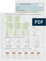 3. Multiplicación de decimales (Tarea)