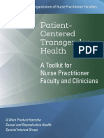 Patient-Centered Transgender Health: A Toolkit For Nurse Practitioner Faculty and Clinicians