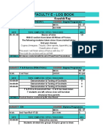 Faculty E - Log Book: Koushik Ray