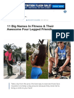 11 Big Names In Fitness & Their Awesome Four Legged Friends _ Muscle & Strength