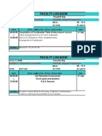 Faculty Log Book: Koushik Ray