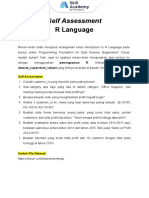 Self Assessment R Laguange (Programming Data Sciens PDF