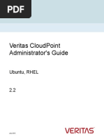 Veritas CloudPoint Administrator's Guide